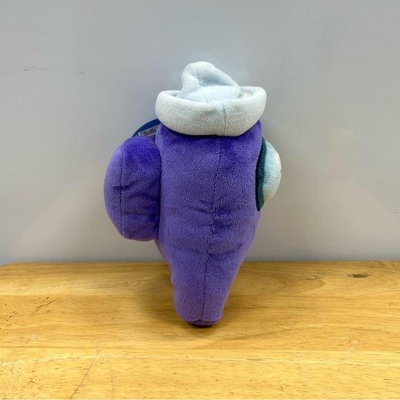 Among Us Imposter Plush Purple Sailor Crewmate 7” Stuffed Toikido New NWT - Picture 7 of 11